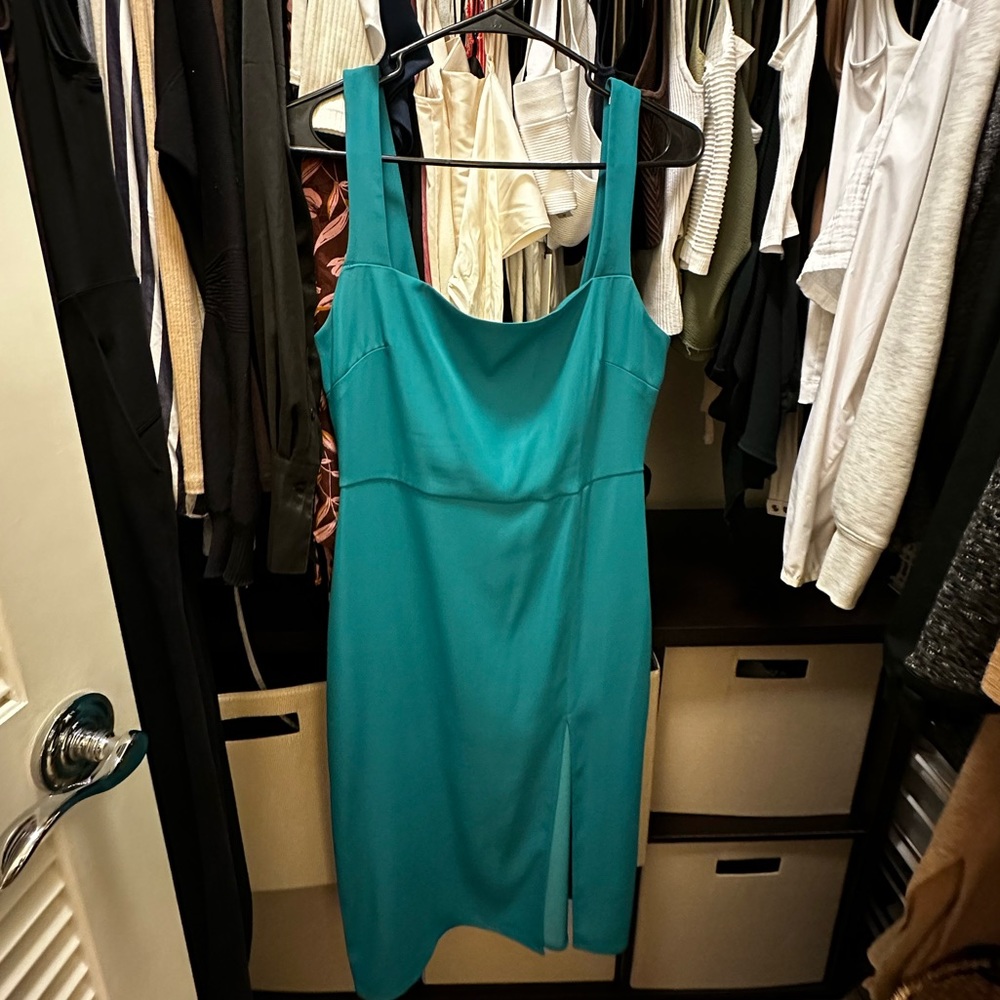 Aritzia Babaton 90s midi slit dress
